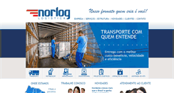 Desktop Screenshot of norlog.com.br